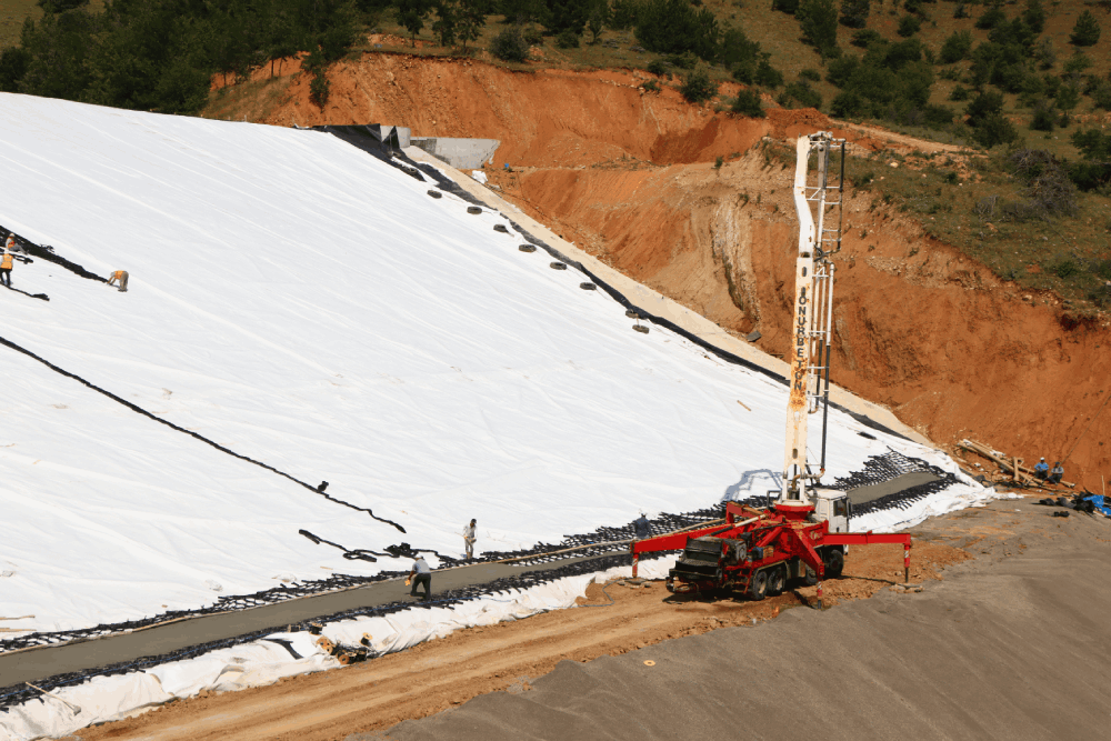 Geosynthetic Products Successfully Applied in Çorum Geykoca Irrigation  Pond Project
